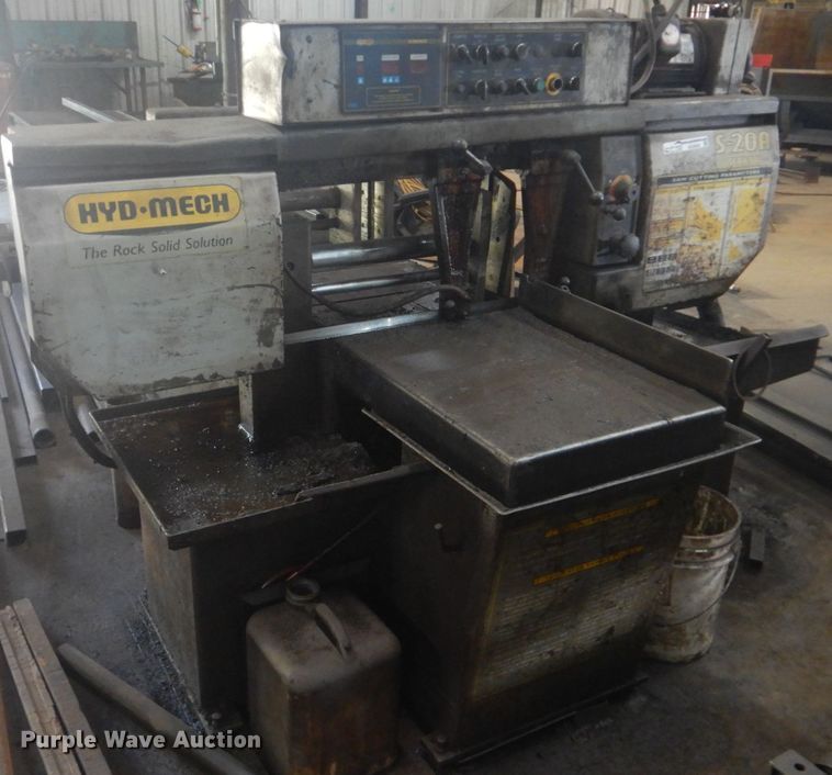 HydMech S20A Series II bandsaw in Warner, OK Item GC9509 sold