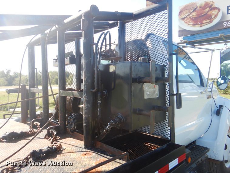 image for item GC9535 2012 Ford F650 Super Duty flatbed truck