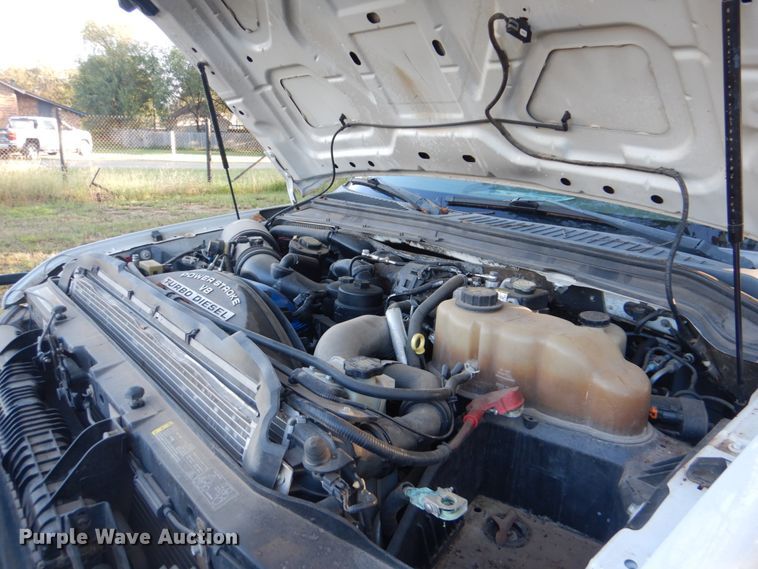 image for item GC9549 2009 Ford F350 Super Duty flatbed pickup truck