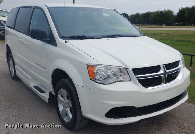 image for item GC9570 2013 Dodge Grand Caravan handicap accessible mini van