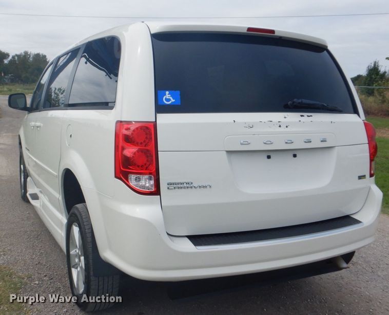 image for item GC9570 2013 Dodge Grand Caravan handicap accessible mini van