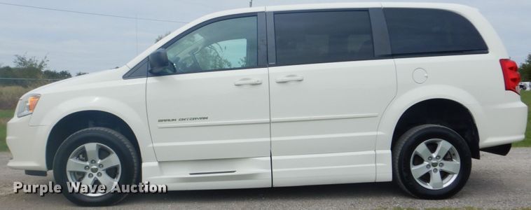 image for item GC9570 2013 Dodge Grand Caravan handicap accessible mini van