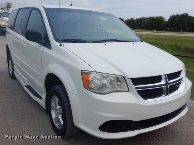 image for item GC9571 2012 Dodge Grand Caravan handicap accessible mini van