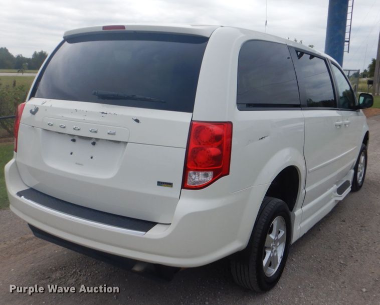 image for item GC9571 2012 Dodge Grand Caravan handicap accessible mini van