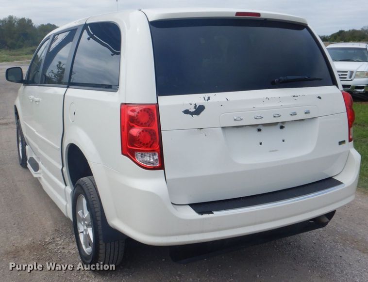 image for item GC9571 2012 Dodge Grand Caravan handicap accessible mini van