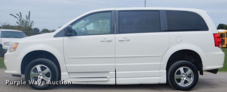 image for item GC9571 2012 Dodge Grand Caravan handicap accessible mini van