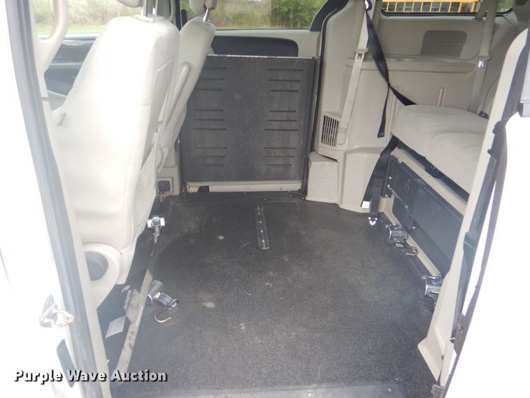 image for item GC9571 2012 Dodge Grand Caravan handicap accessible mini van