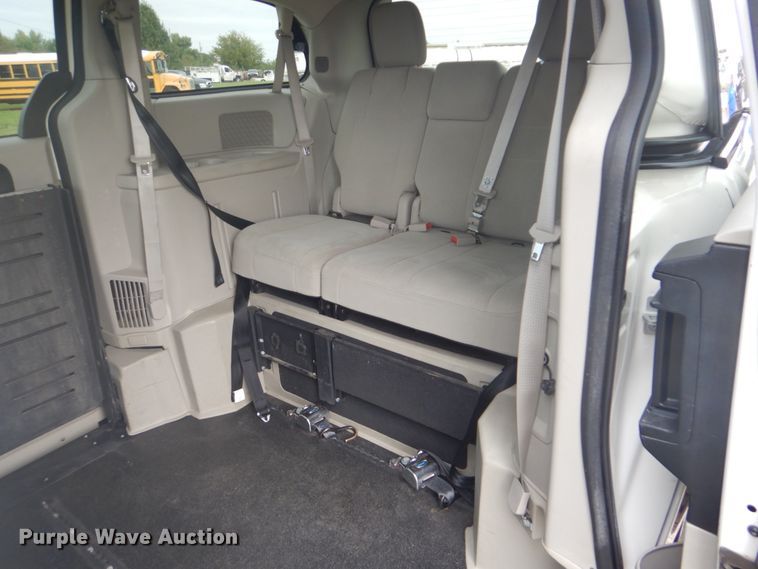 image for item GC9571 2012 Dodge Grand Caravan handicap accessible mini van