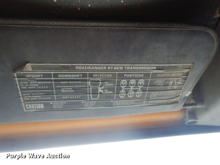 image for item GH9633 1986 Ford 8000 dump truck