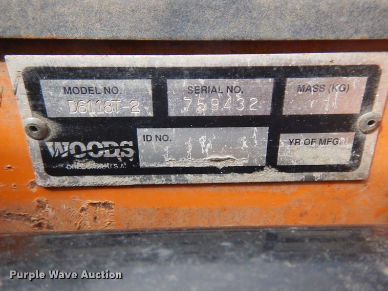 image for item GI9343 Woods 6215 ZTR lawn mower