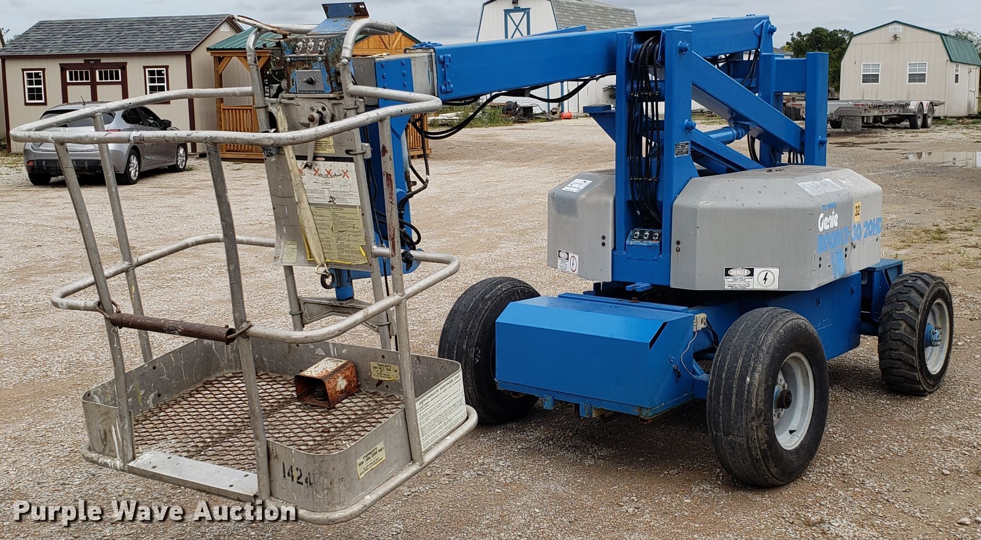 Genie Z30/20HD boom lift in Centerview, MO Item DH2856 sold Purple Wave