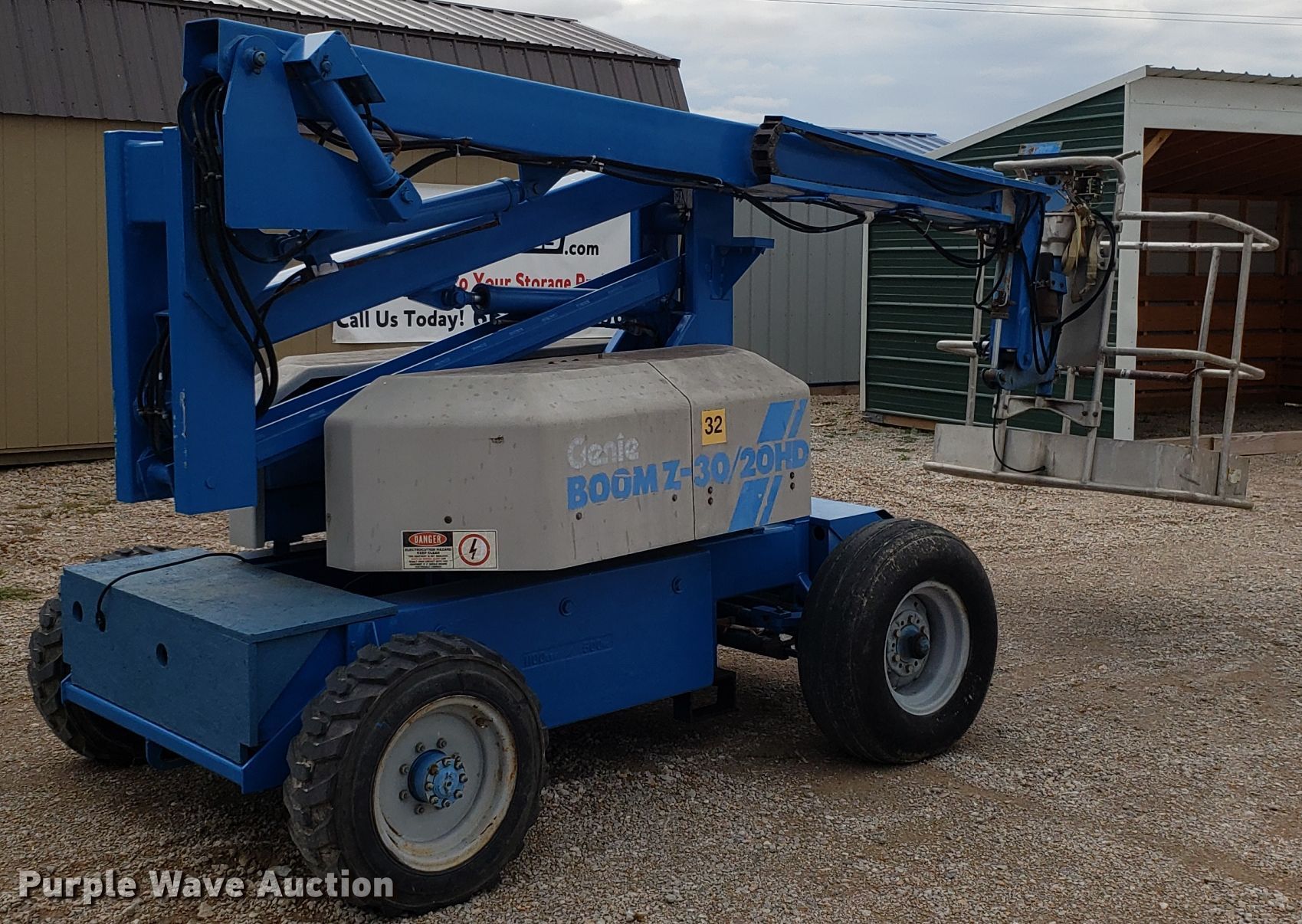Genie Z30/20HD boom lift in Centerview, MO Item DH2856 sold Purple Wave