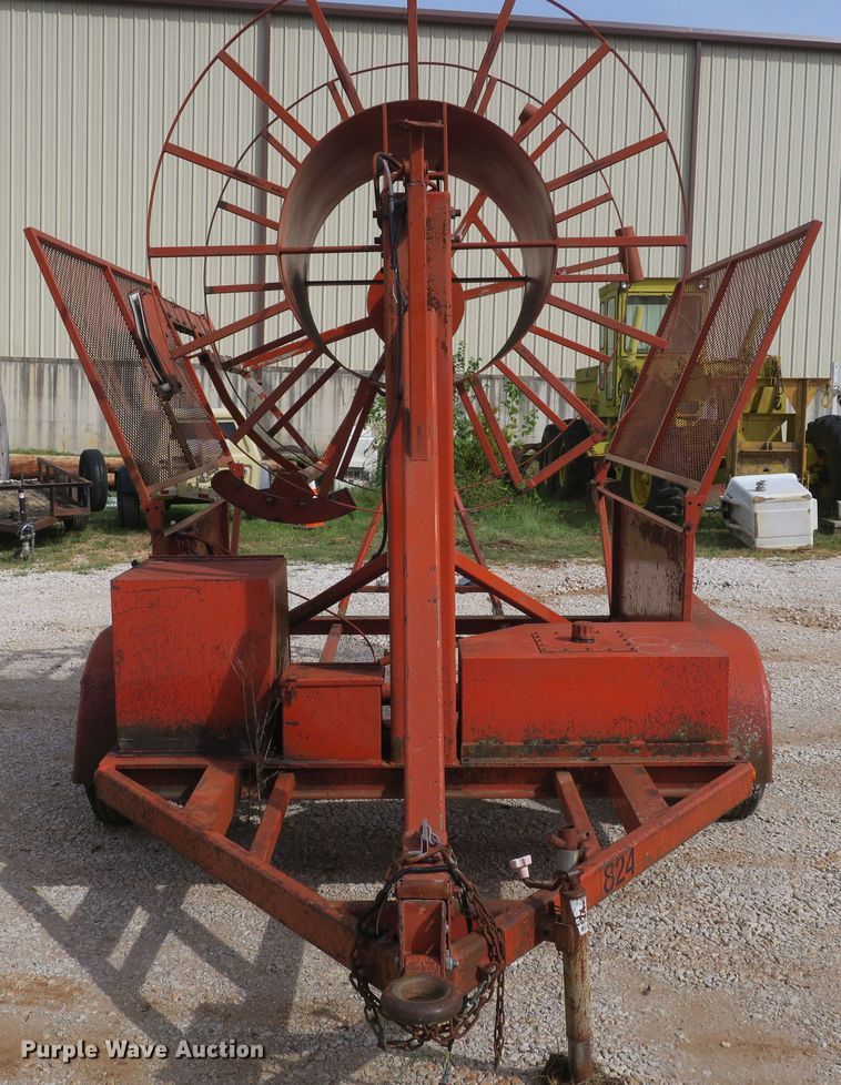 image for item DB10184 1997 Stewart & Stevenson GE93 reel trailer