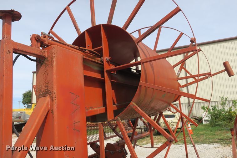 image for item DB10184 1997 Stewart & Stevenson GE93 reel trailer