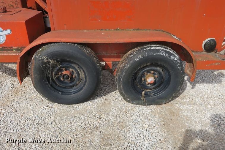 image for item DB10184 1997 Stewart & Stevenson GE93 reel trailer