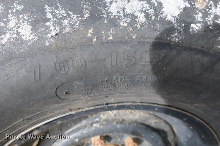 image for item DB10184 1997 Stewart & Stevenson GE93 reel trailer