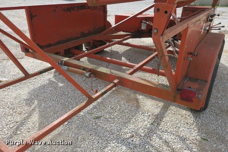 image for item DB10184 1997 Stewart & Stevenson GE93 reel trailer