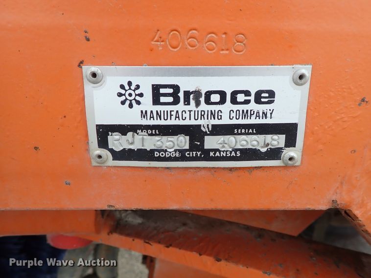 image for item DB7679 2009 Broce RJT350 broom