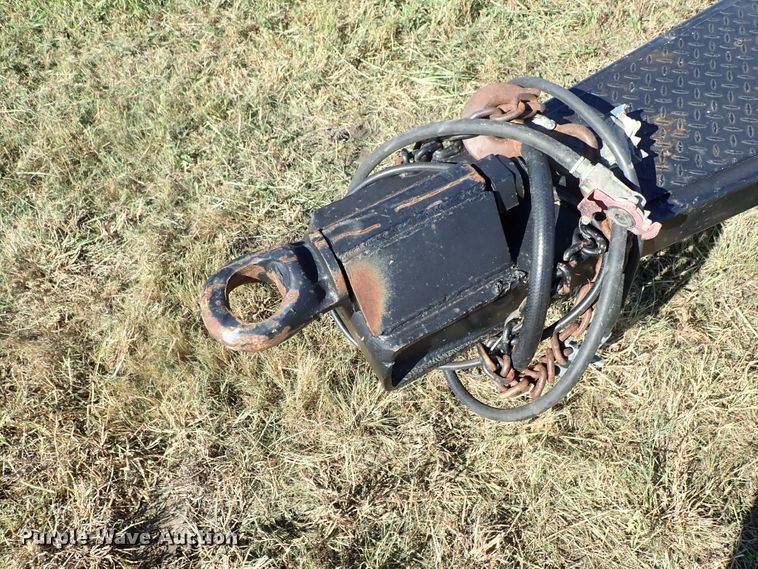 image for item DB7699 1993 shop built end dump pup trailer