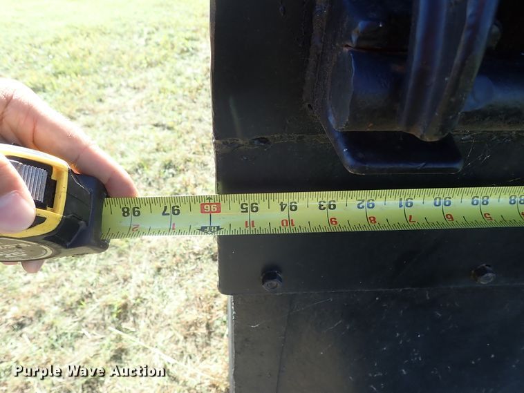 image for item DB7699 1993 shop built end dump pup trailer