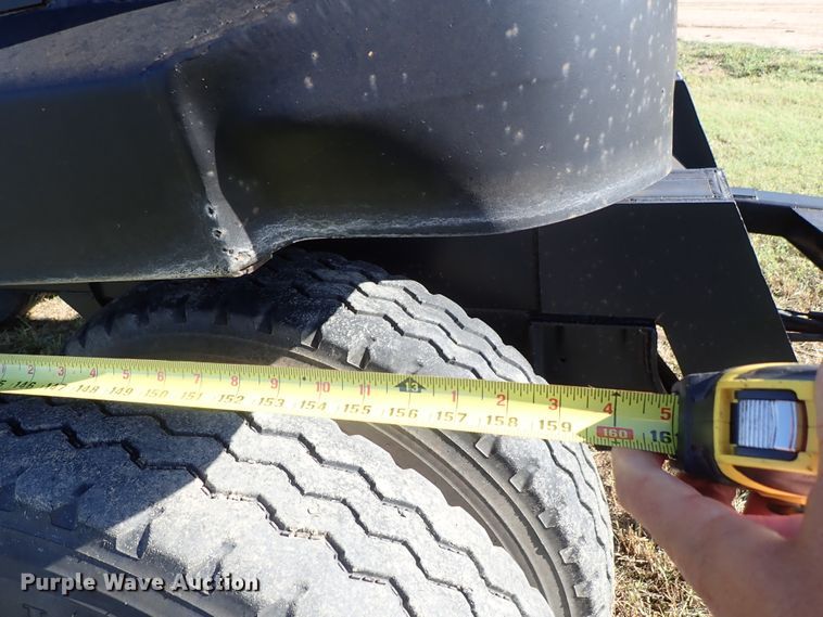 image for item DB7699 1993 shop built end dump pup trailer