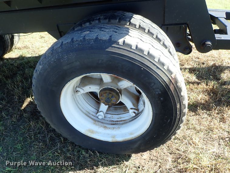 image for item DB7699 1993 shop built end dump pup trailer