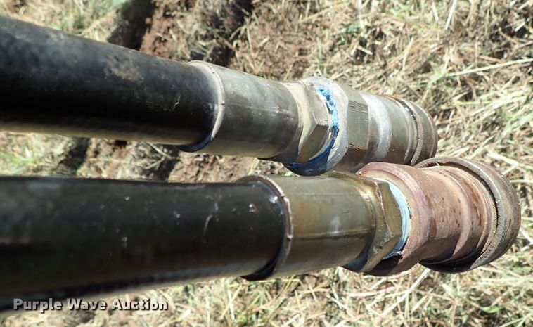 image for item DB7704 1978 Landoll drop tilt deck equipment trailer