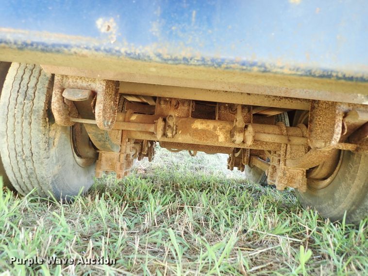 image for item DB7704 1978 Landoll drop tilt deck equipment trailer