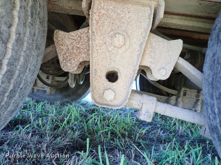 image for item DB7704 1978 Landoll drop tilt deck equipment trailer
