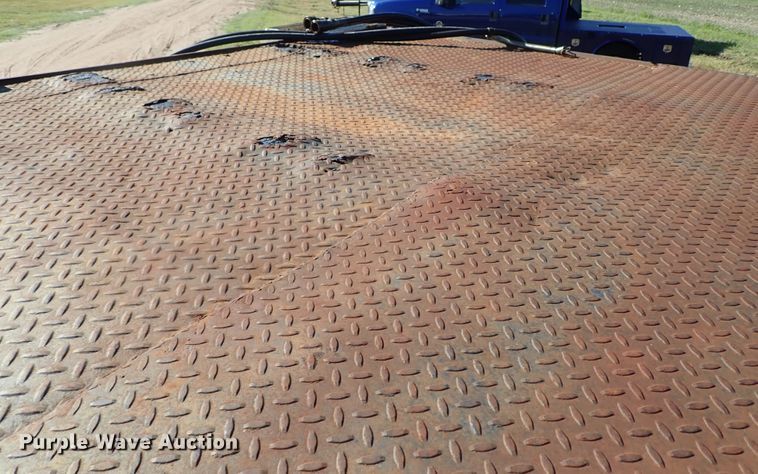 image for item DB7704 1978 Landoll drop tilt deck equipment trailer