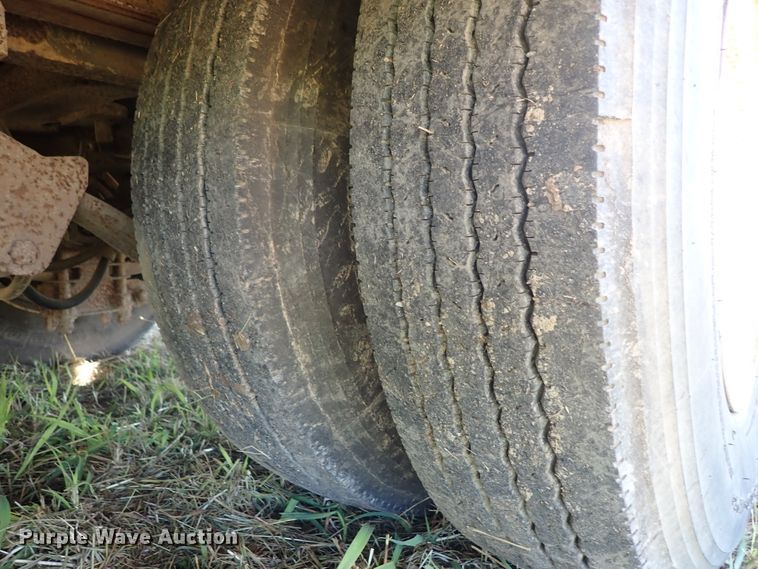 image for item DB7704 1978 Landoll drop tilt deck equipment trailer