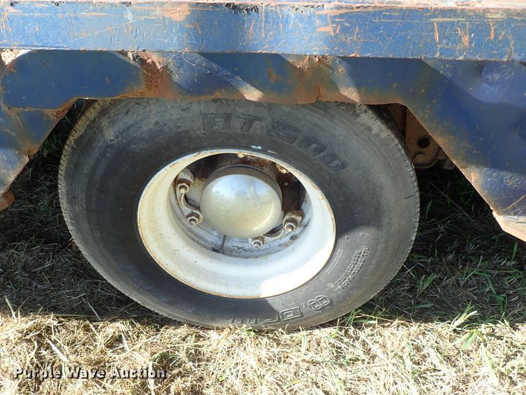 image for item DB7704 1978 Landoll drop tilt deck equipment trailer