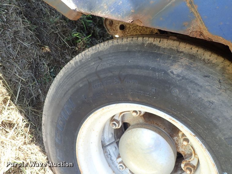 image for item DB7704 1978 Landoll drop tilt deck equipment trailer