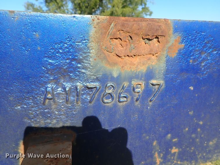 image for item DB7704 1978 Landoll drop tilt deck equipment trailer