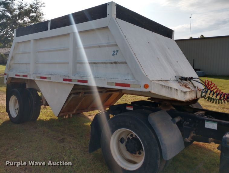 image for item DD7112 1987 Lode bottom dump trailer