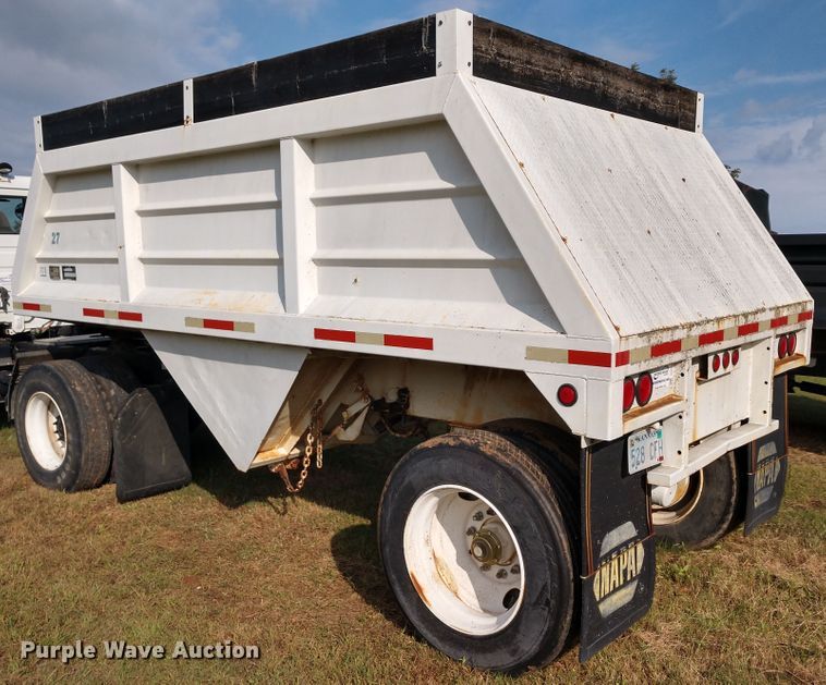 image for item DD7112 1987 Lode bottom dump trailer