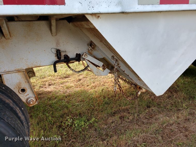 image for item DD7112 1987 Lode bottom dump trailer