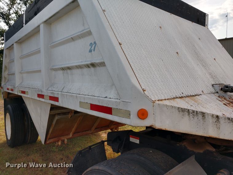 image for item DD7112 1987 Lode bottom dump trailer