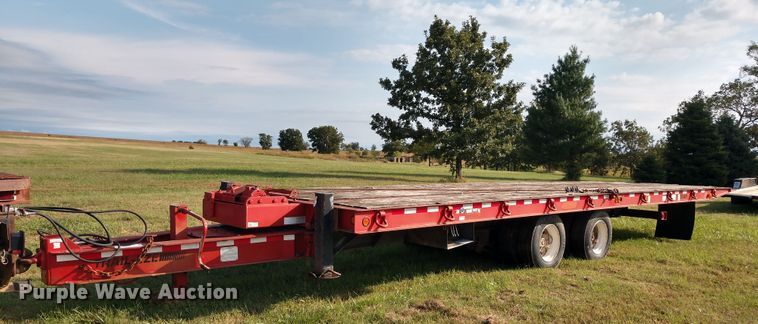 image for item DD7114 2006 Trail Eze TE401 tilt deck equipment trailer