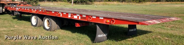 image for item DD7114 2006 Trail Eze TE401 tilt deck equipment trailer