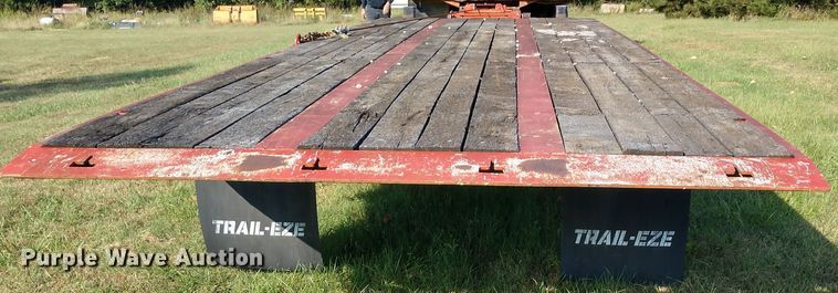image for item DD7114 2006 Trail Eze TE401 tilt deck equipment trailer