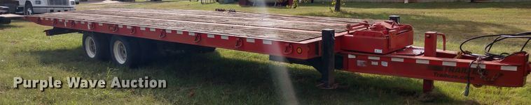 image for item DD7114 2006 Trail Eze TE401 tilt deck equipment trailer