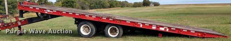 image for item DD7114 2006 Trail Eze TE401 tilt deck equipment trailer
