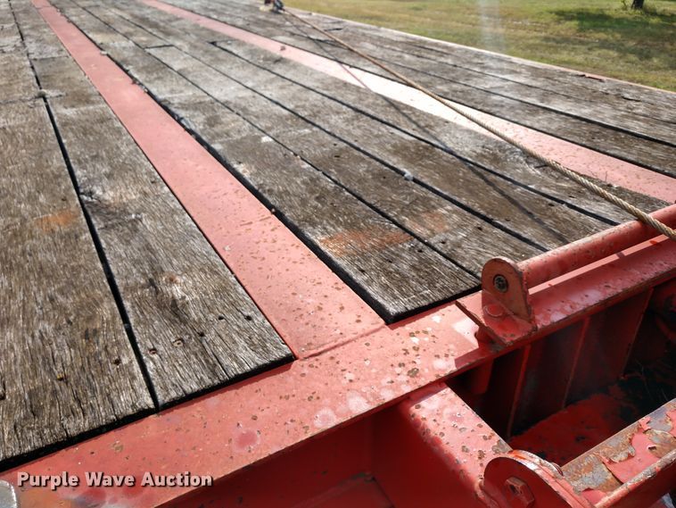 image for item DD7114 2006 Trail Eze TE401 tilt deck equipment trailer