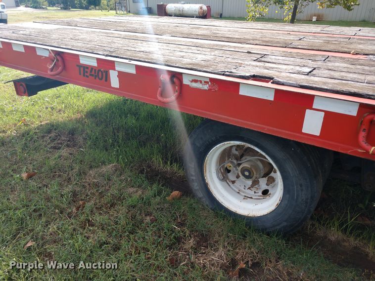 image for item DD7114 2006 Trail Eze TE401 tilt deck equipment trailer