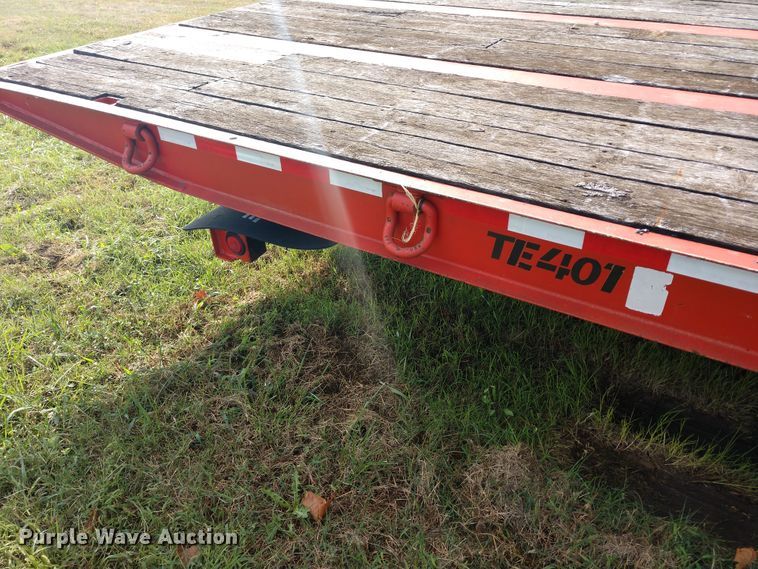 image for item DD7114 2006 Trail Eze TE401 tilt deck equipment trailer