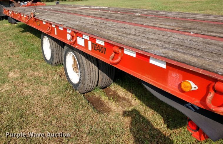 image for item DD7114 2006 Trail Eze TE401 tilt deck equipment trailer