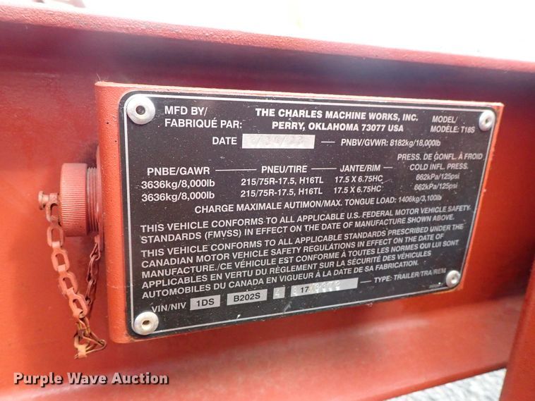 image for item DE1106 2003 Ditch Witch FX30 vacuum excavator