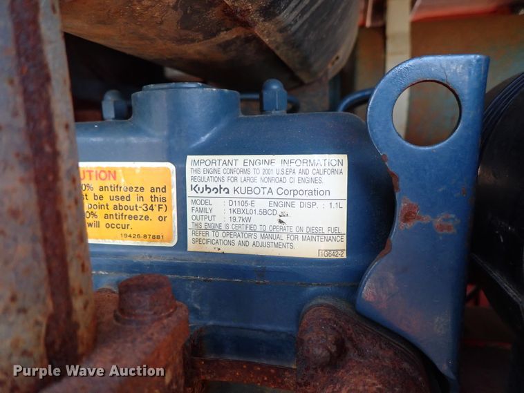 image for item DE1106 2003 Ditch Witch FX30 vacuum excavator