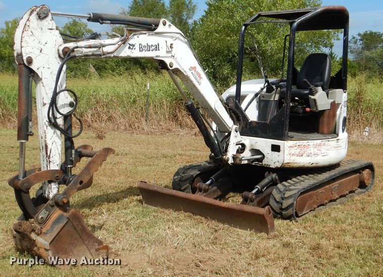 image for item DE4021 2005 Bobcat 430 mini excavator